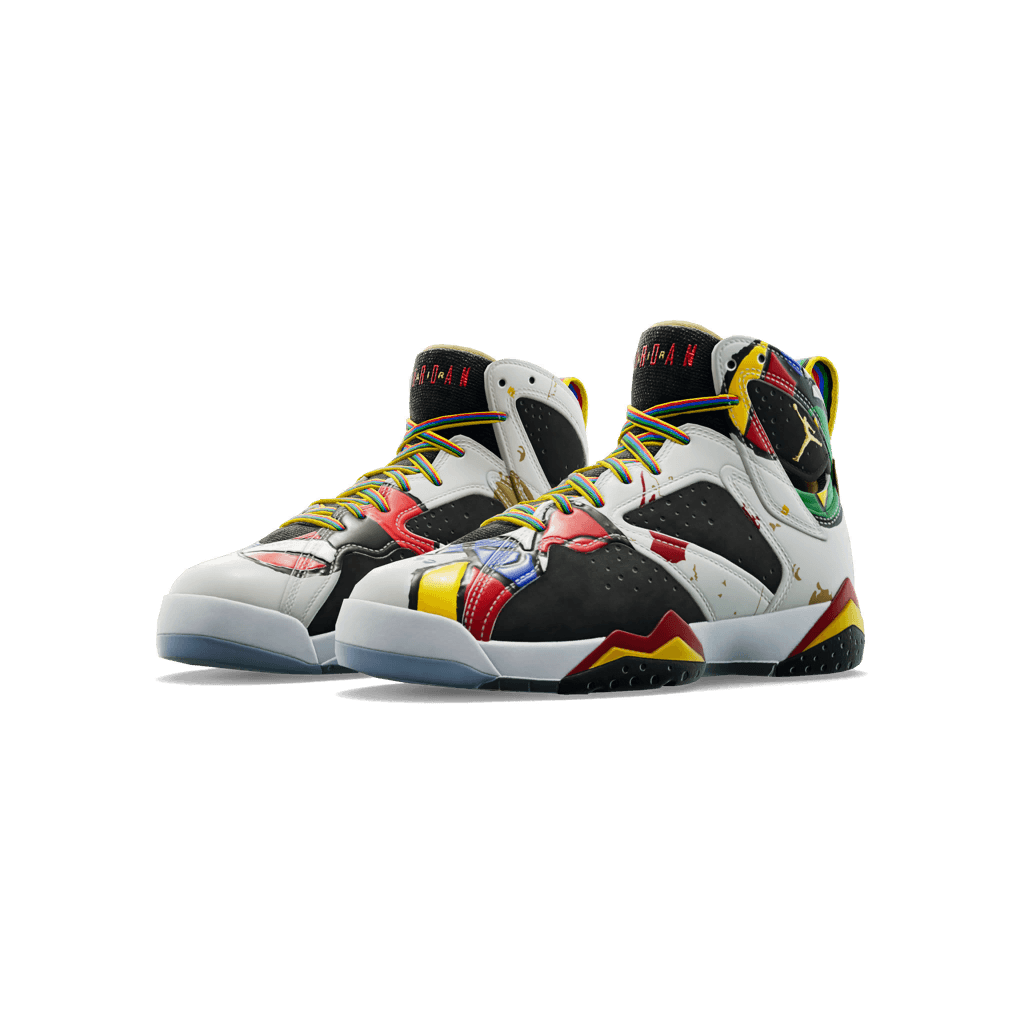Imagen de Air Jordan 7 "White/Black/Metallic Gold"