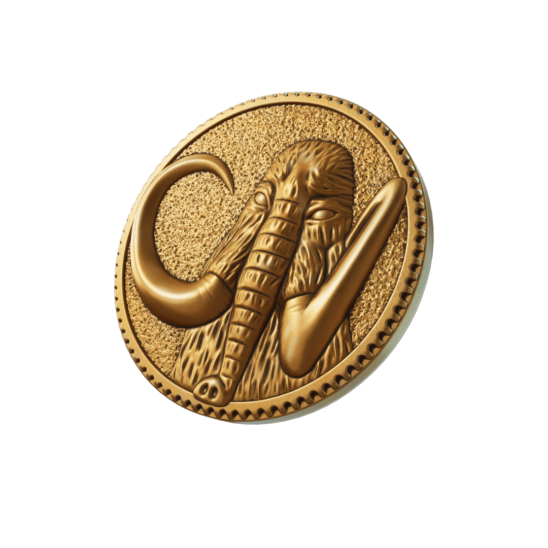 Imagen de Moneda de mastodonte
