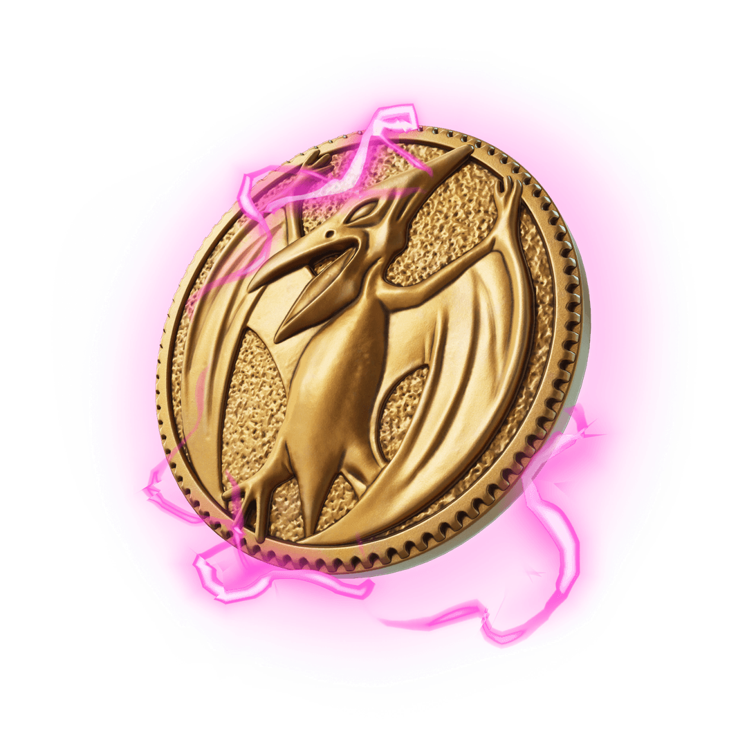 Imagen de Moneda de pterodáctilo
